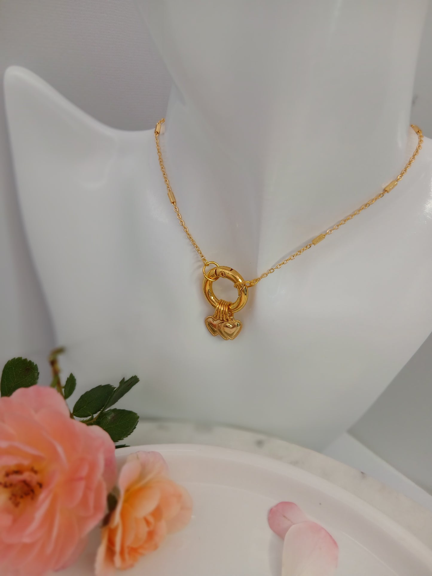 Share The Love Heart Charm Necklace