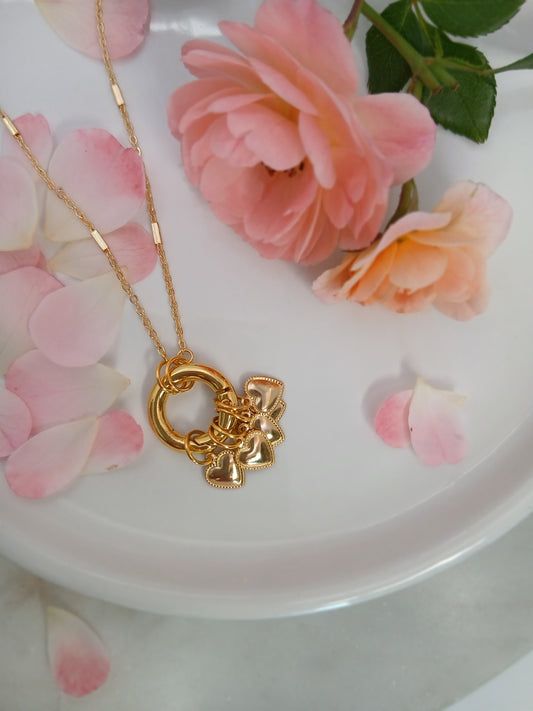 Share The Love Heart Charm Necklace