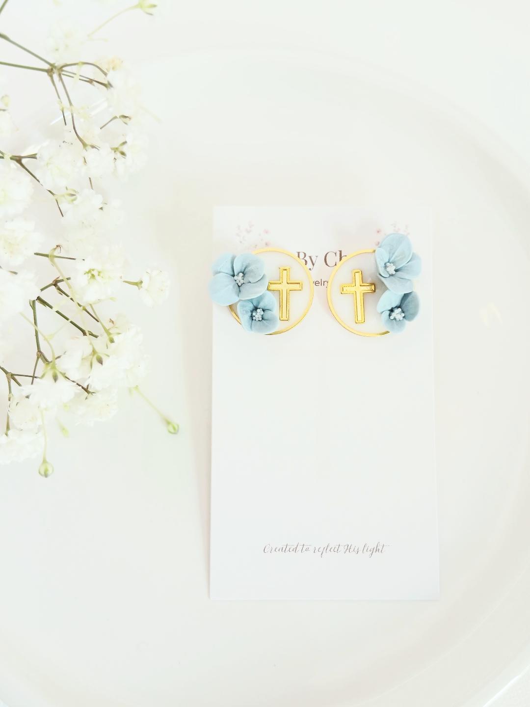 Faithful Floral Studs