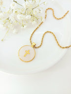 Mama in Faith Necklace