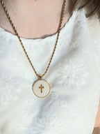 Mama in Faith Necklace