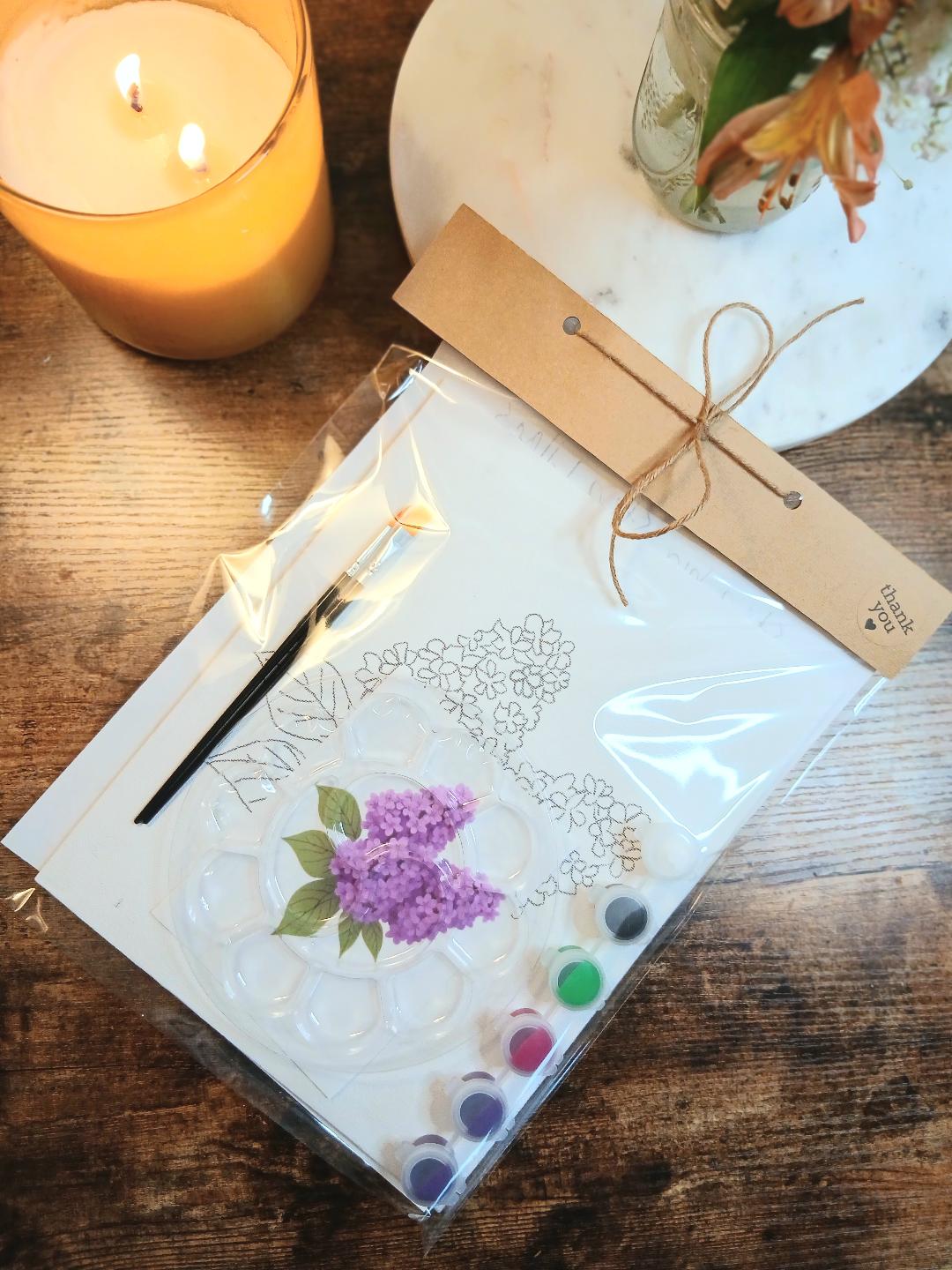 Lilacs Painting Kit