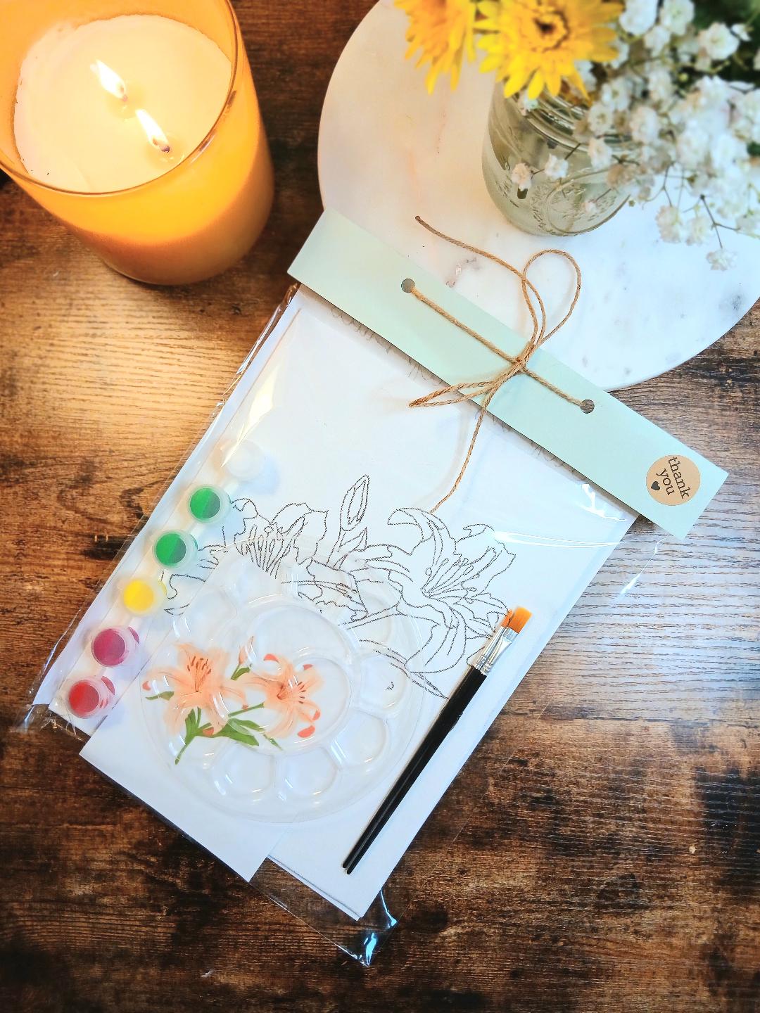 Lilies Paint Kit