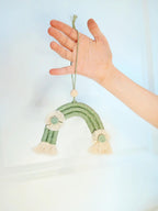 Boho Rainbow Car Mirror Hang
