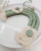 Boho Rainbow Car Mirror Hang