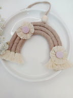 Boho Rainbow Car Mirror Hang