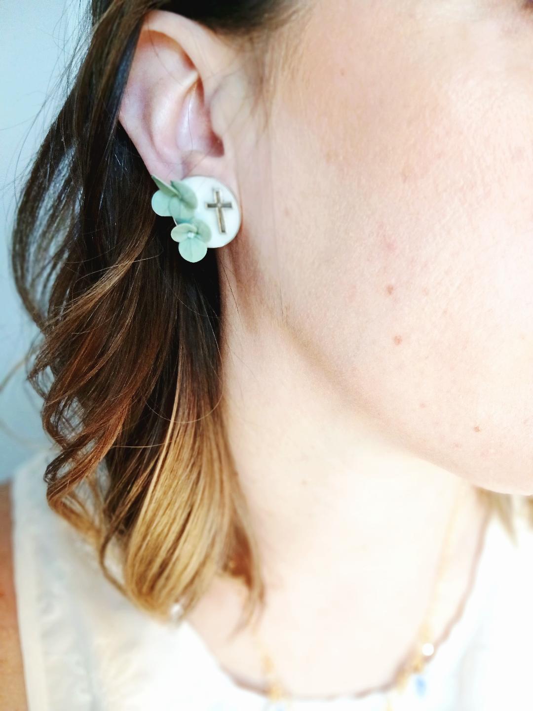 Faithful Floral Studs