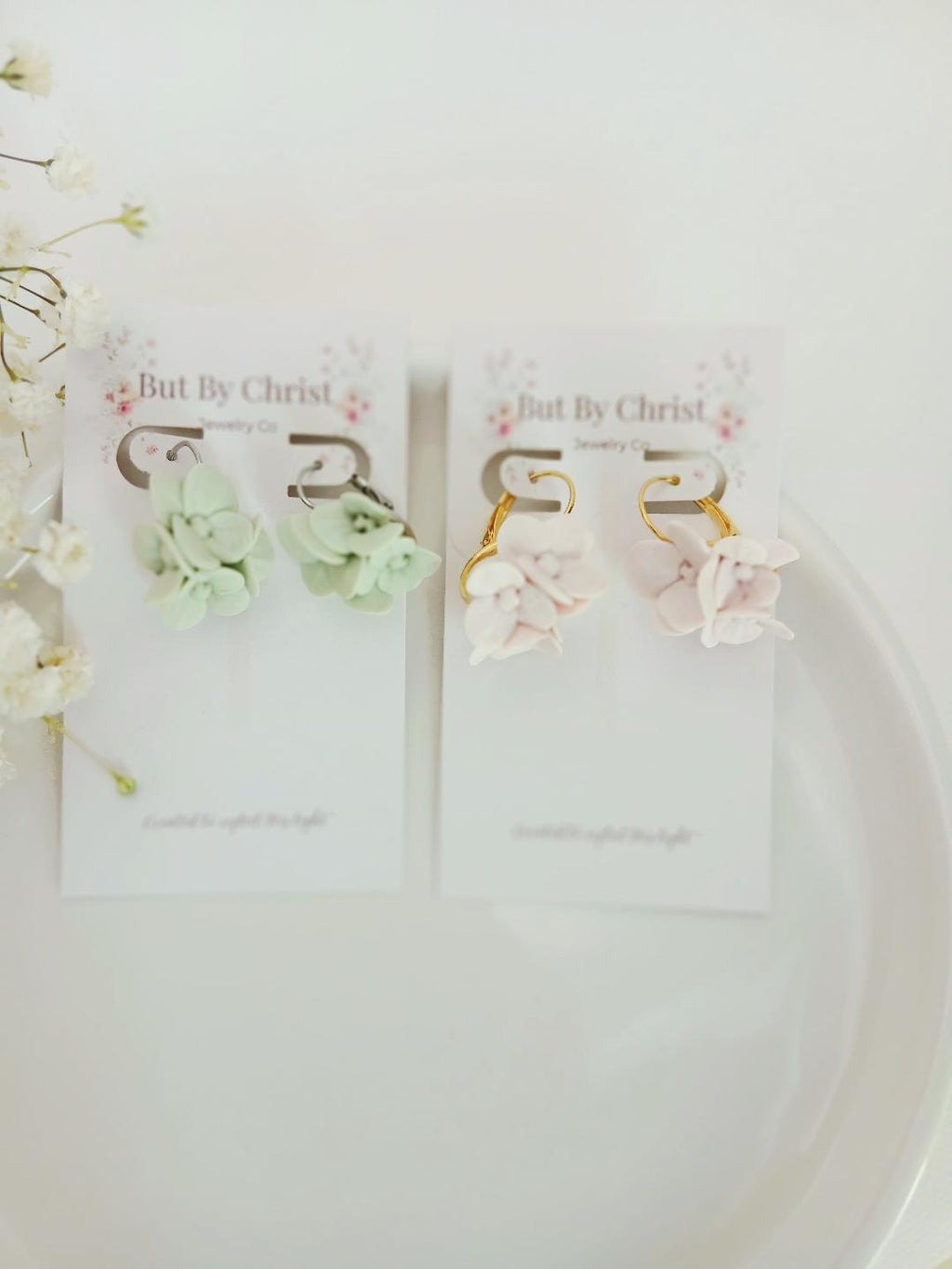 Faithful Floral Dangles