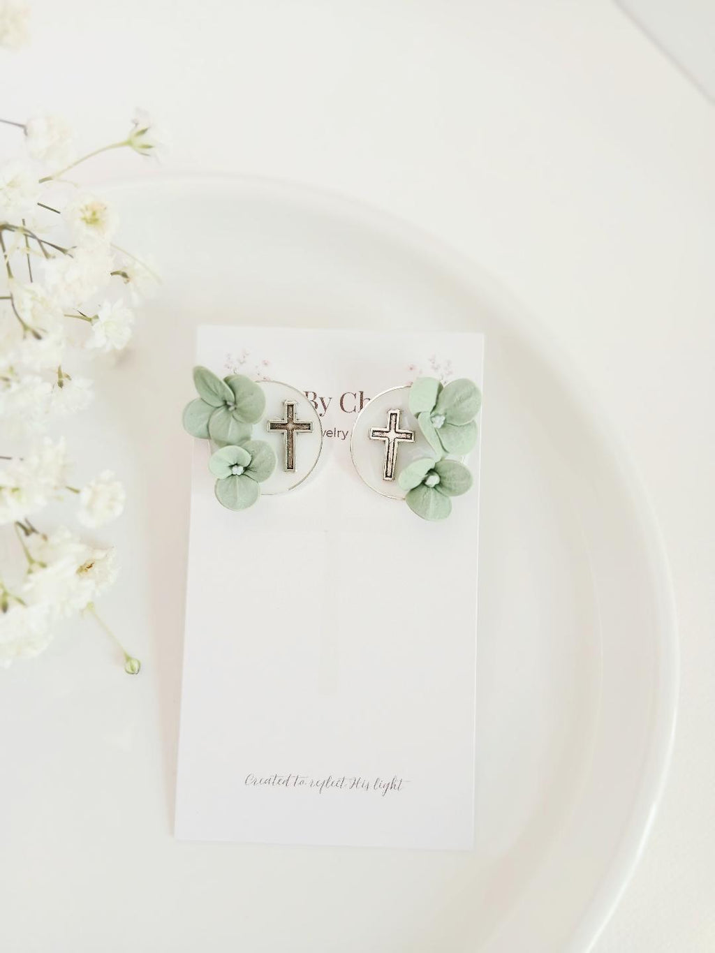 Faithful Floral Studs