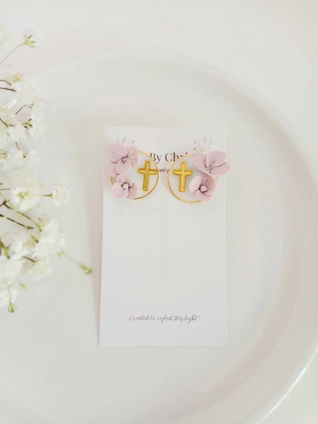 Faithful Floral Studs