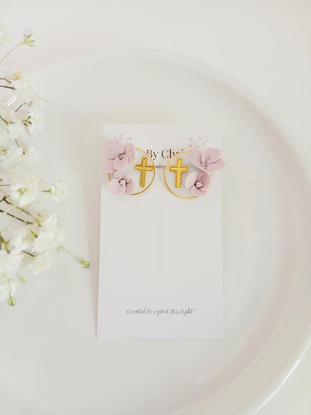 Faithful Floral Studs
