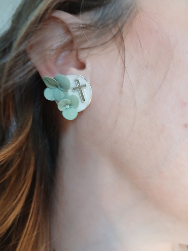Faithful Floral Studs